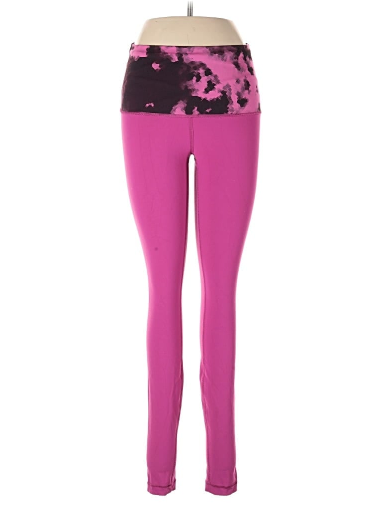 Pre-owned Lululemon Athletica Active Pants In Pink