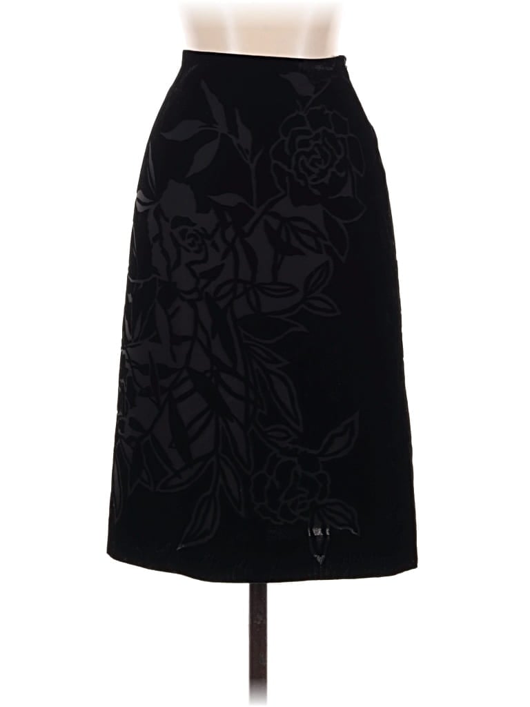 Pre-owned Ann Taylor Loft Formal Skirt In Black