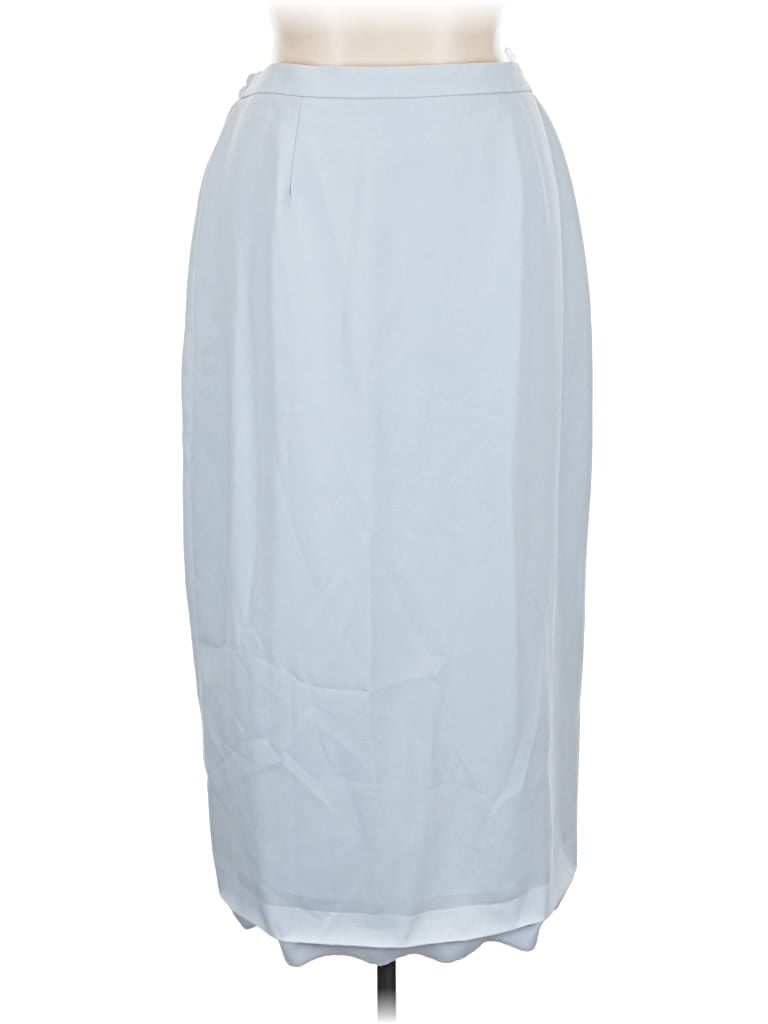 Pre-owned Unbranded Formal Skirt In Blue