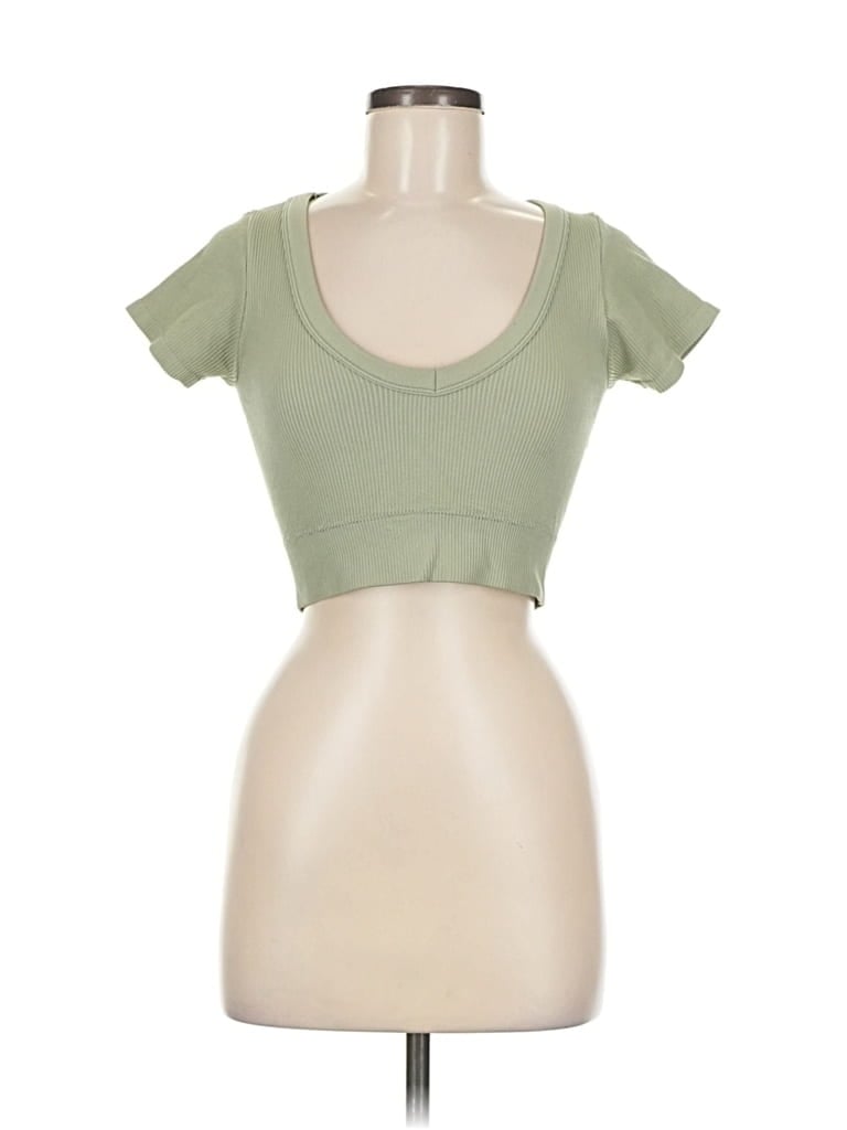 Pre-owned Garage Short Sleeve T-shirt In Green