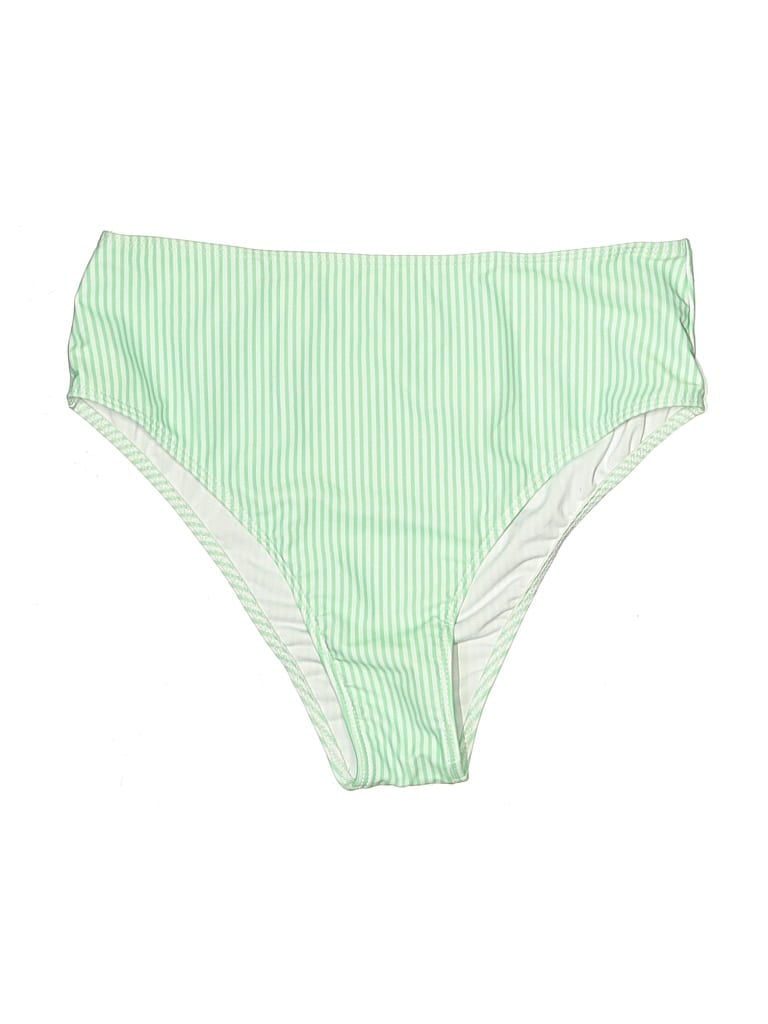 Pre-owned Unbranded Swimsuit Bottoms In Green