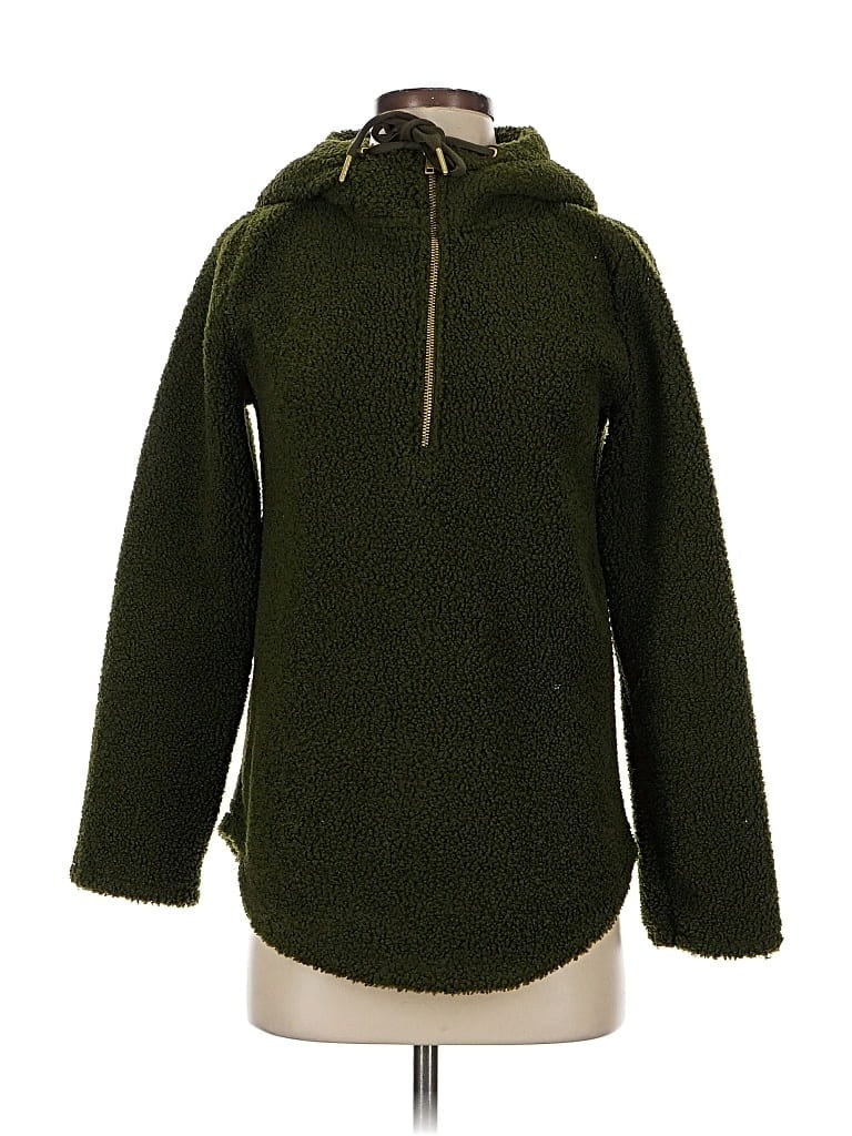 Pre-owned Ann Taylor Loft Pullover Sweater In Green