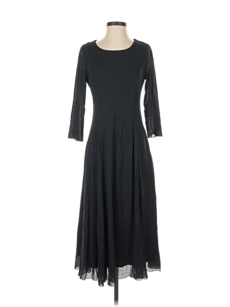 Pre-owned Coldwater Creek Casual Dress In Black
