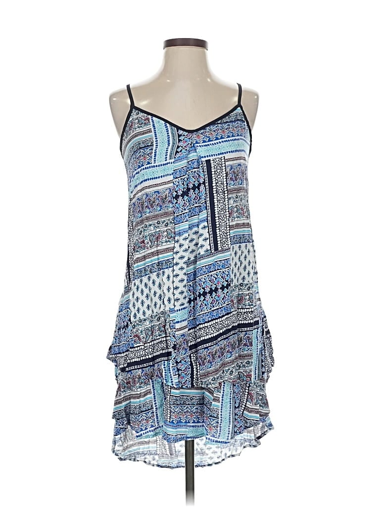 Pre-owned Alya Casual Dress In Blue