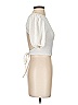 Topshop Ivory Short Sleeve Top Size 4 - 6 - photo 4