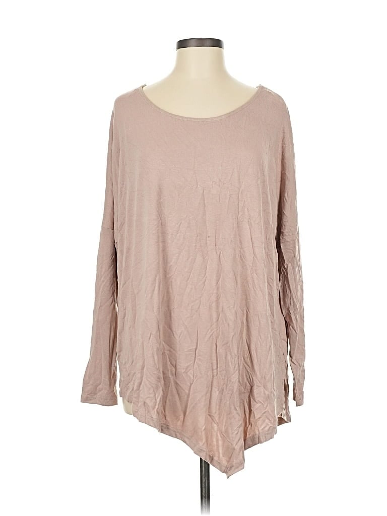 Umgee Long Sleeve T-shirt In Brown
