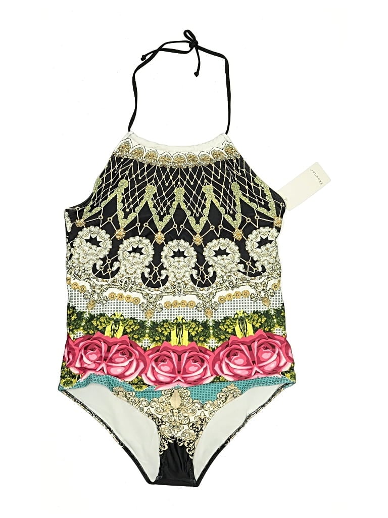 Pre-owned Ekouaer One Piece Swimsuit In Green