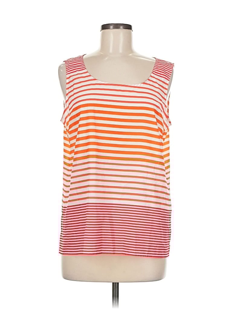 TOMMY HILFIGER Pre-owned Sleeveless T-shirt In Orange