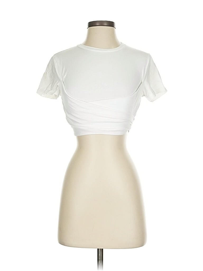 Pre-owned Superdown Short Sleeve T-shirt In White