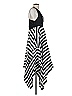 Nicholas Stripes Black Casual Dress Size 00 - photo 4