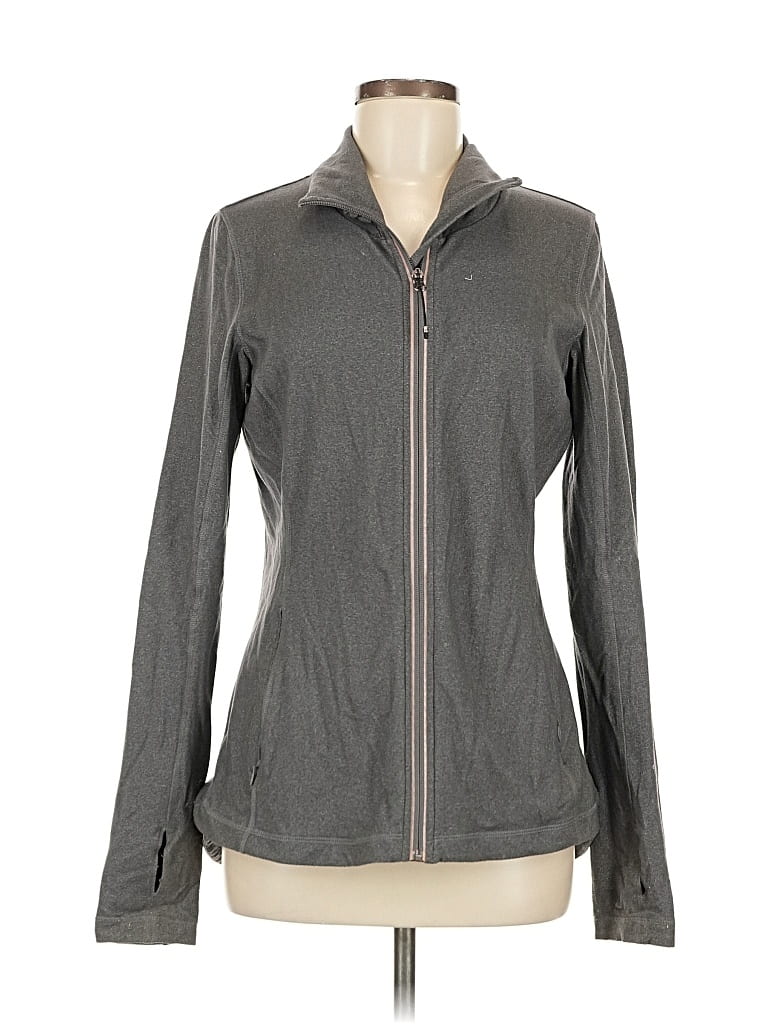 Pre-owned Calia By Carrie Underwood Track Jacket In Gray