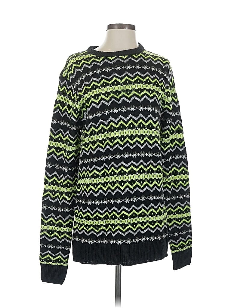 Pre-owned Assorted Brands Pullover Sweater In Green