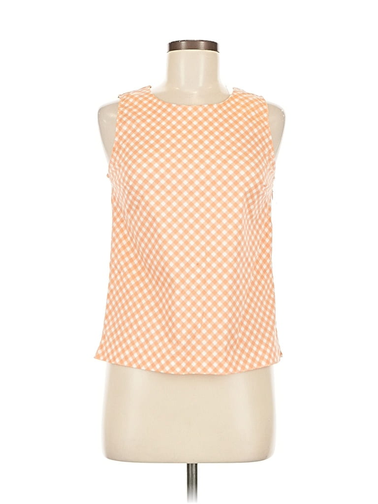 Pre-owned Chadwicks Sleeveless Blouse In Orange
