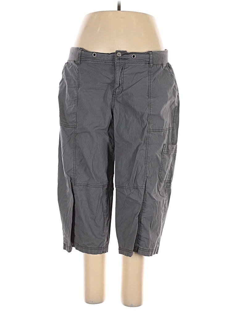 LANE BRYANT Pre-owned Casual Pants In Gray