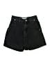MNG Black Denim Shorts Size 1 - photo 1