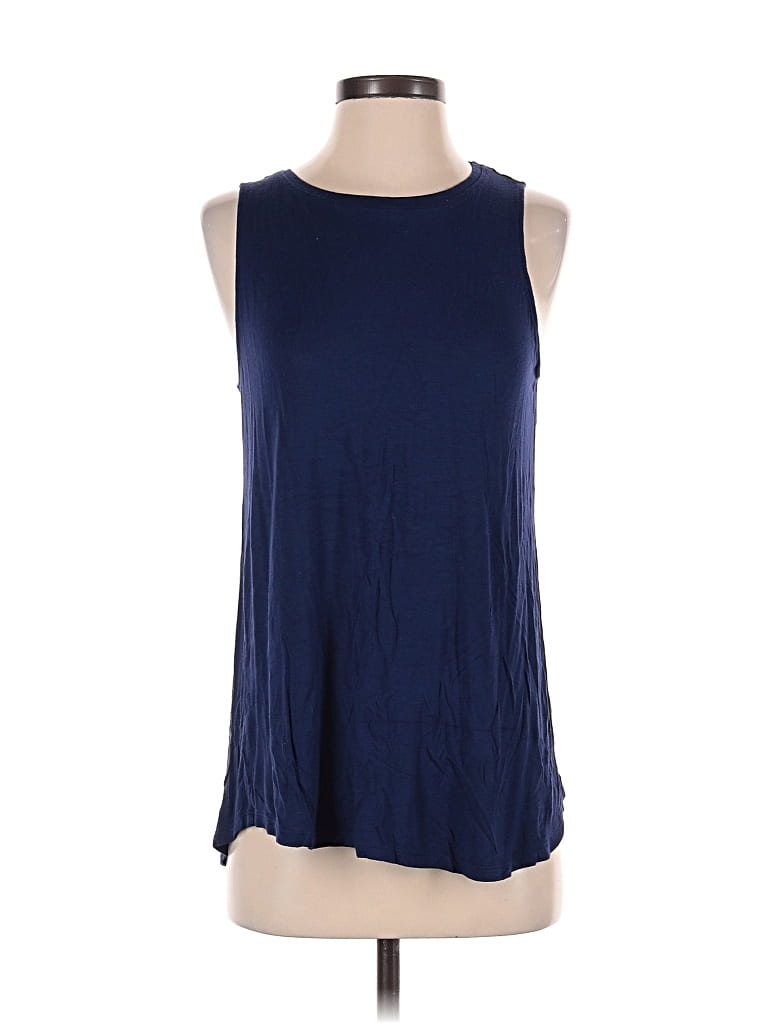 Pre-owned Assorted Brands Sleeveless T-shirt In Blue