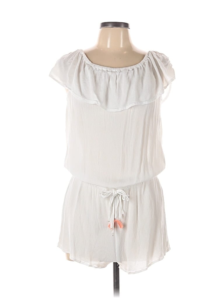 Pre-owned Assorted Brands Romper In White