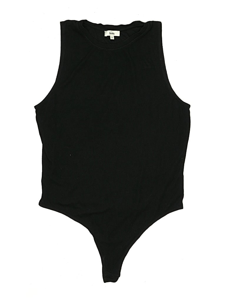 Pre-owned Knix Bodysuit In Black