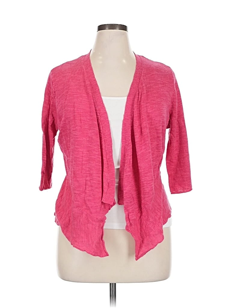 ALFANI Pre-owned Cardigan Sweater In Pink
