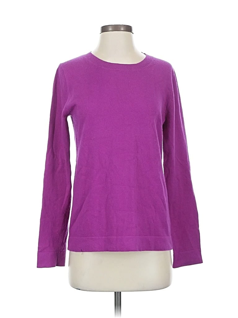 Pre-owned J.crew Factory Store Sweatshirt In Purple