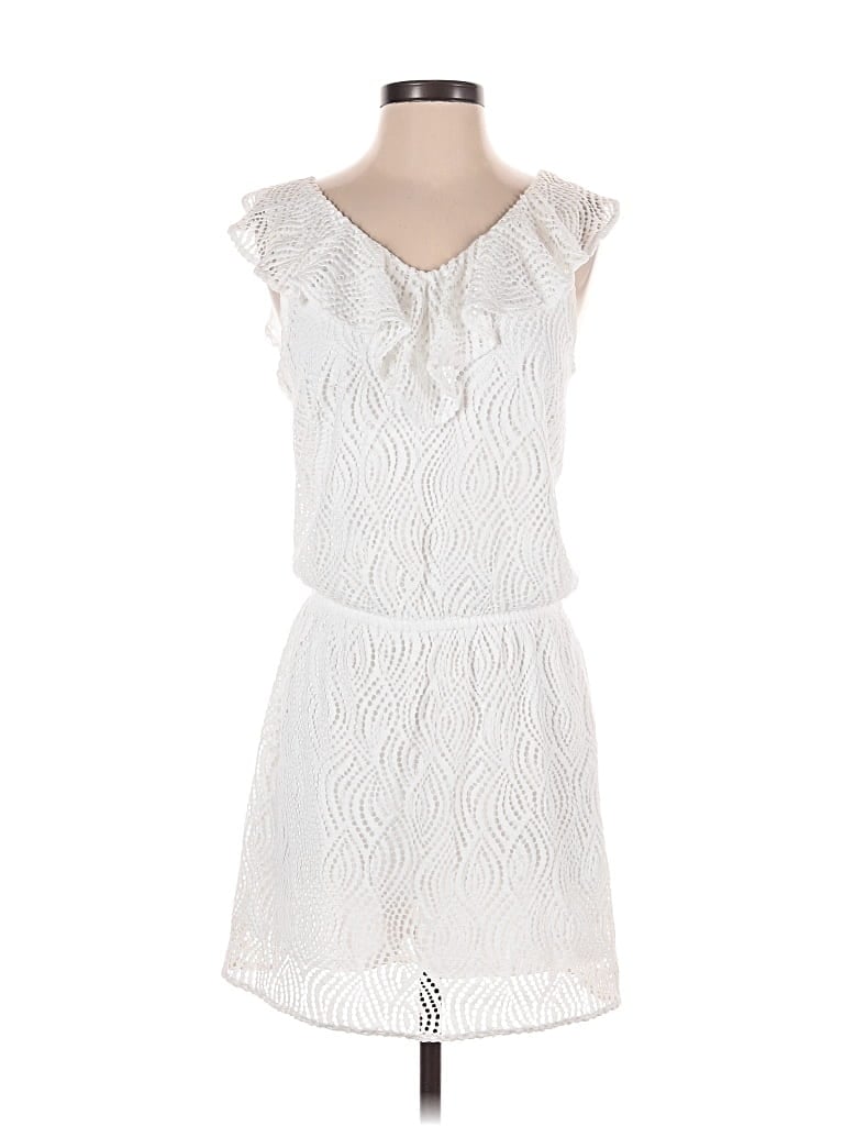 Pre-owned Lilly Pulitzer Romper In White