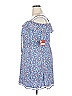 Mossimo Supply Co. 100% Polyester Paisley Blue Casual Dress Size XXL - photo 5