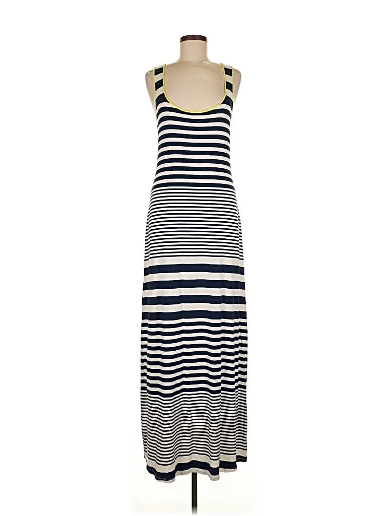 Pre-owned Bobeau Casual Dress In Blue