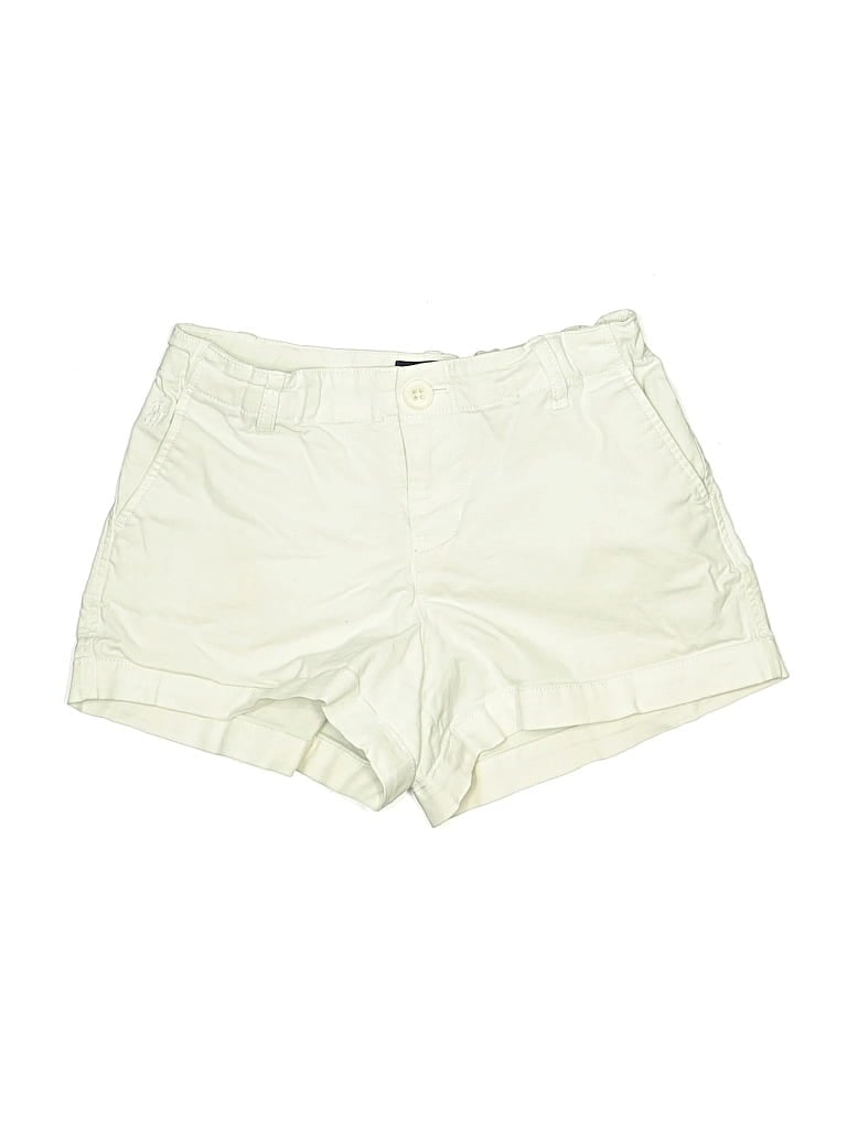 Pre-owned Polo By Ralph Lauren Kids' Khaki Shorts In White