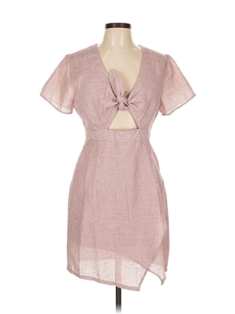 Pre-owned Assorted Brands Casual Dress In Pink