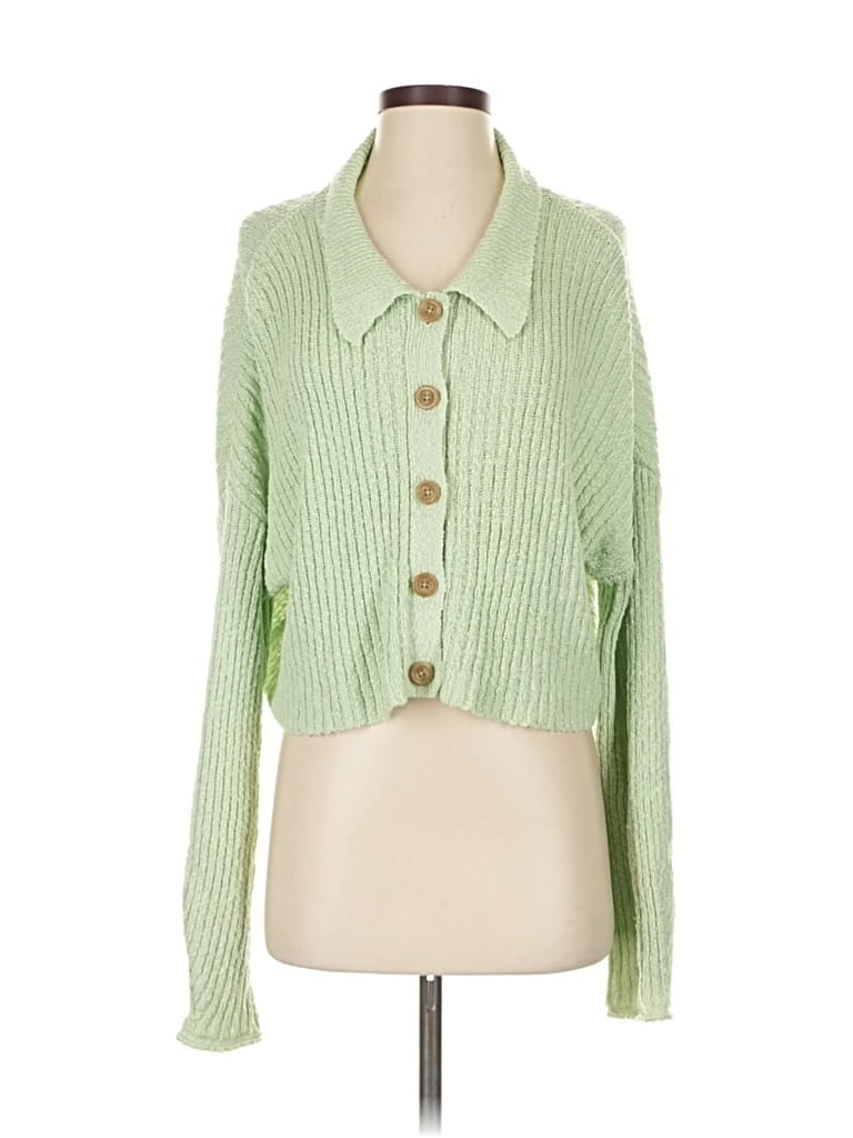 URBAN OUTFITTERS Pre-owned Cardigan Sweater In Green