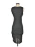 Leith Solid Gray Casual Dress Size XS - photo 2
