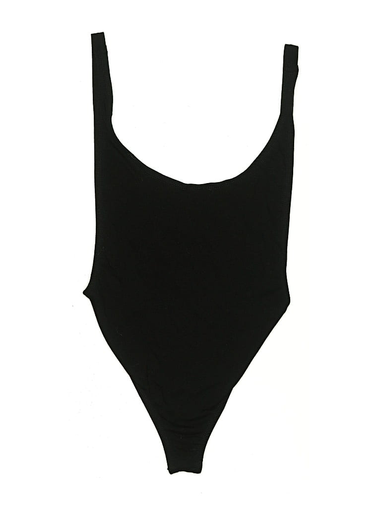 Pre-owned Unbranded Bodysuit In Black