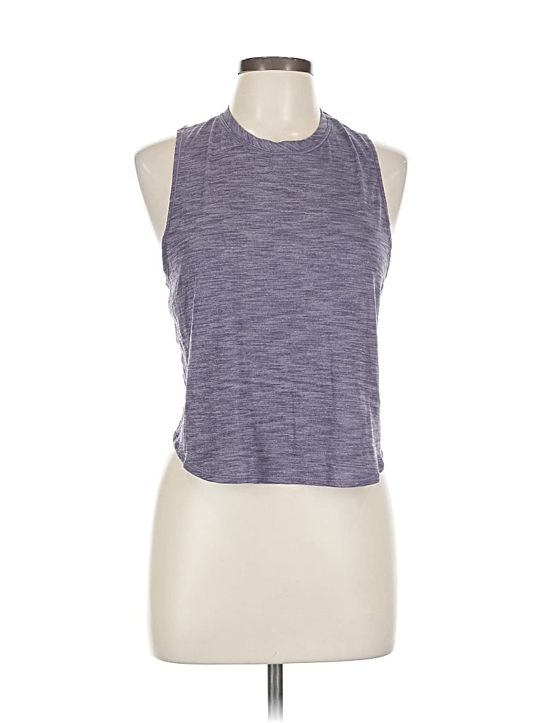 Pre-owned Lululemon Athletica Active Tank Top In Blue