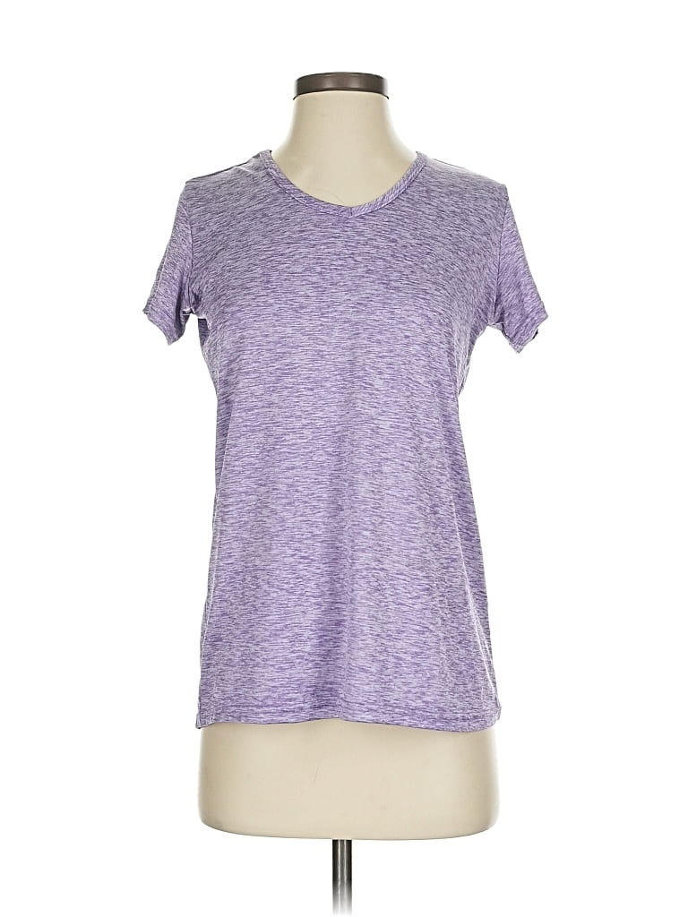 Pre-owned Real Essentials Active T-shirt In Purple