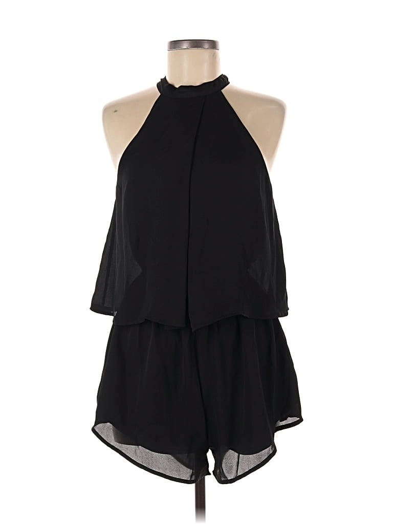 Pre-owned She + Sky Romper In Black