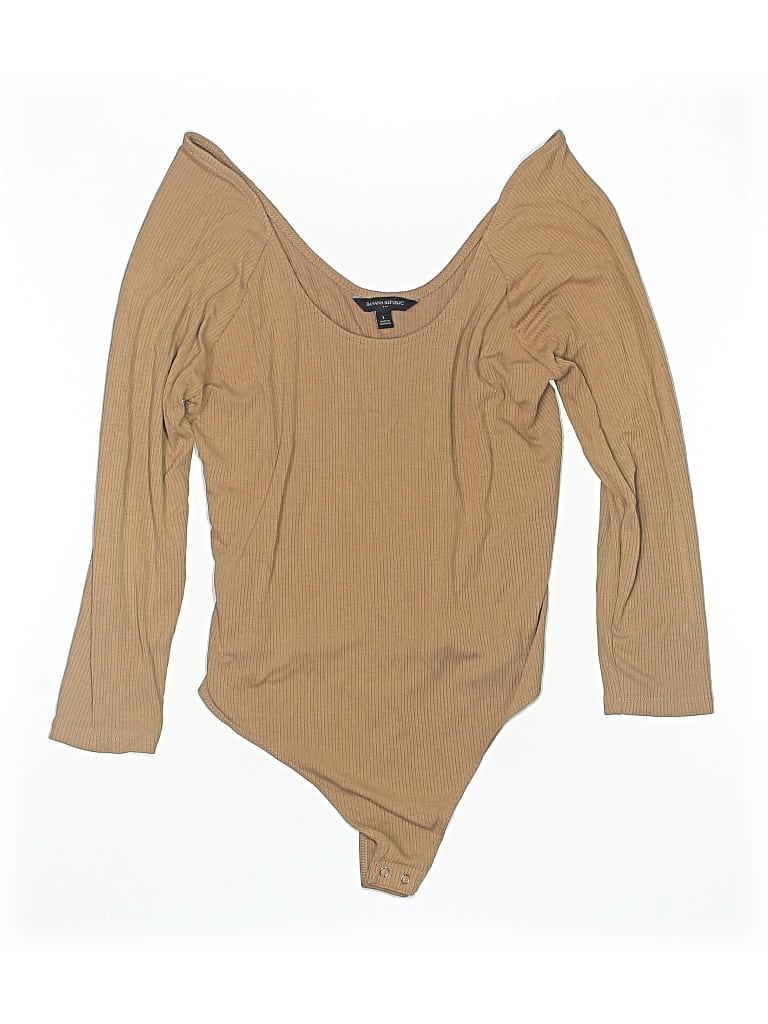 Pre-owned Banana Republic Factory Store Bodysuit In Brown