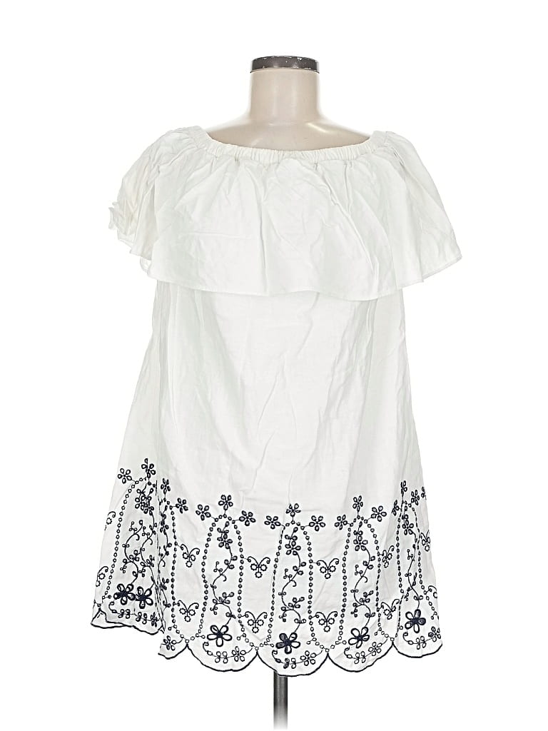 OLD NAVY Pre-owned Casual Dress In White