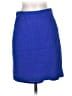 J.Crew 100% Cotton Solid Blue Formal Skirt Size 2 - photo 1