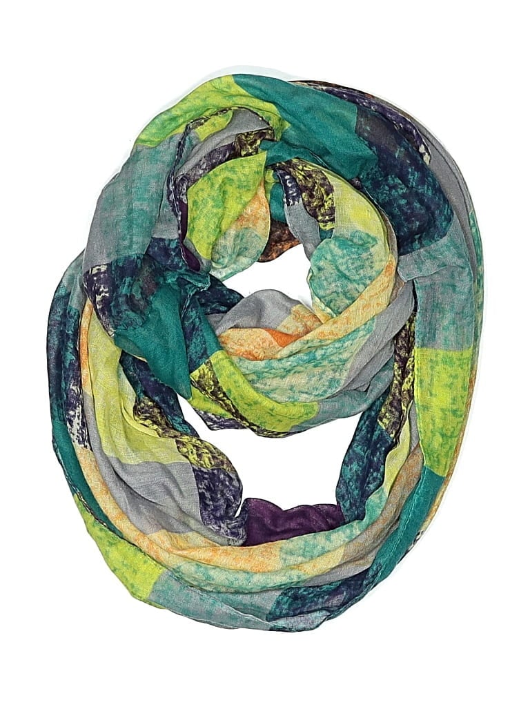 Pre-owned Unbranded Scarf In Green