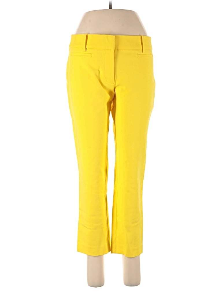 Pre-owned Ann Taylor Loft Casual Pants In Yellow