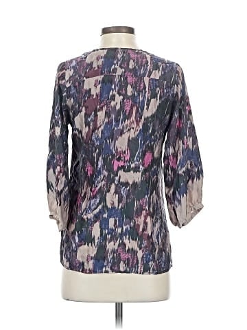 Twelfth Street by Cynthia Vincent 3/4 Sleeve Silk Top (view 2)