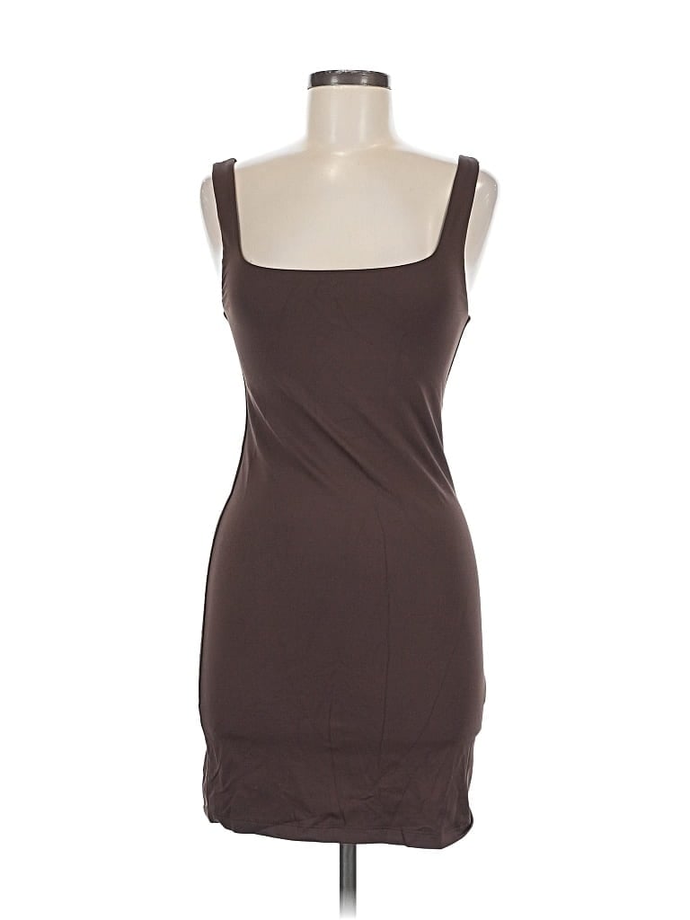 Pre-owned Babaton Casual Dress In Brown