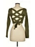 Le Lis Green Long Sleeve Top Size S - photo 2