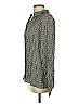 Reiss Houndstooth Gray Long Sleeve Blouse Size 2 - photo 5