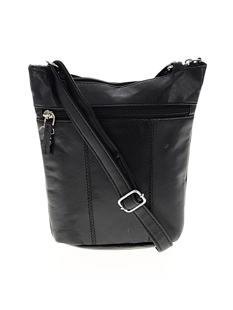 Pre-owned Unbranded Crossbody Bag In Black
