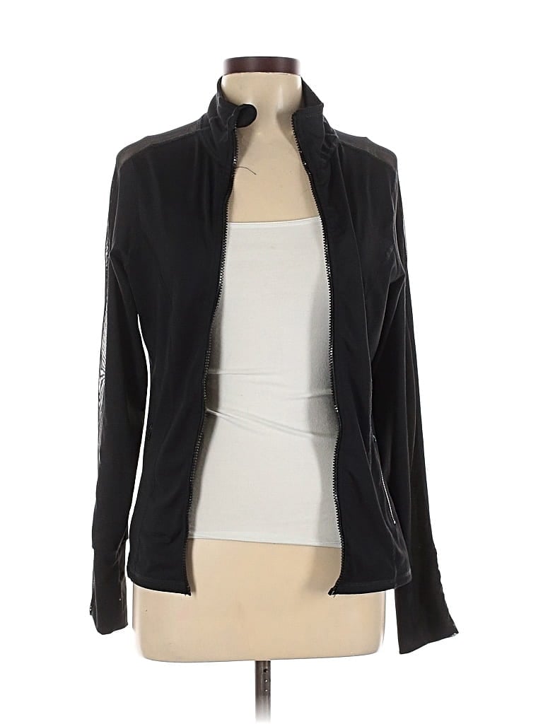 Pre-owned 90 Degree By Reflex Track Jacket In Black