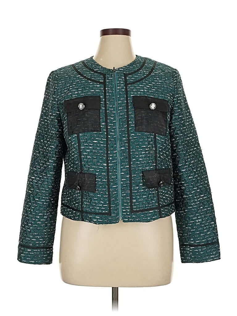 Pre-owned Doncaster Collection Jacket In Green