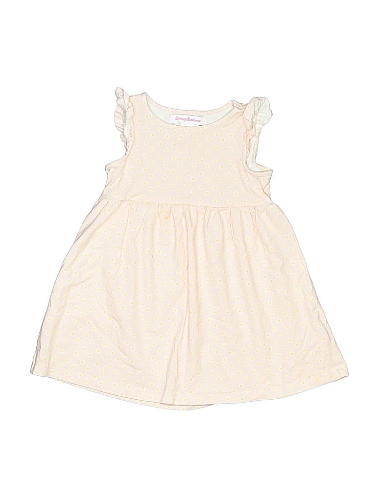 Pre-owned Tommy Bahama Kids' Dress In White
