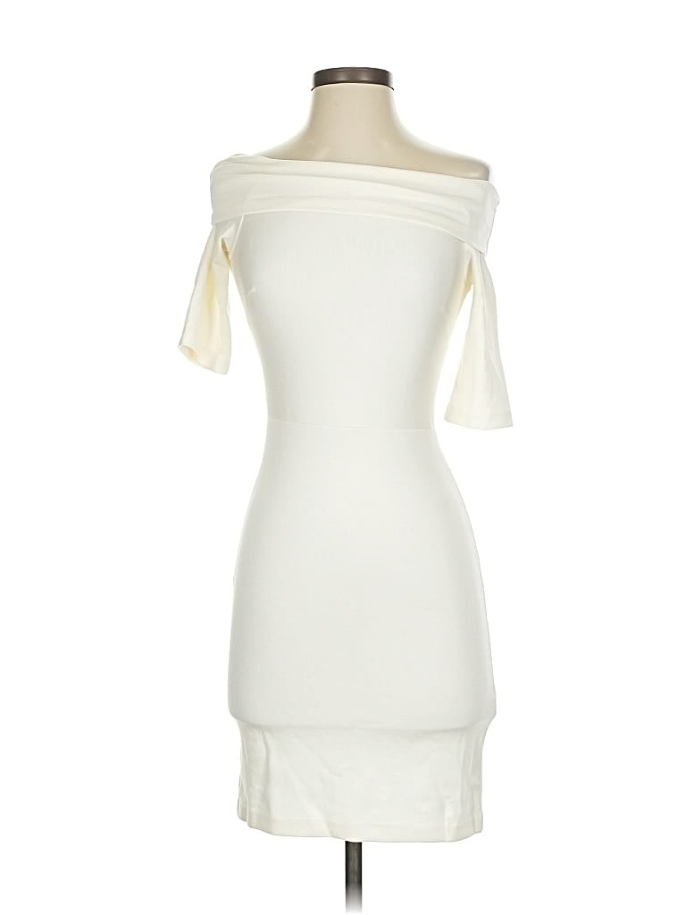 H&M Pre-owned Cocktail Dress In White