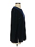 Kathie Lee Blue Long Sleeve Top Size S - photo 4